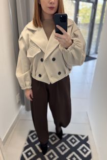 Béžová bunda Sophia