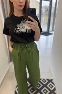 Čierne tričko Florence