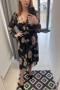 Dámske plisované šaty