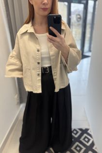 Dámska rifľová košeľa