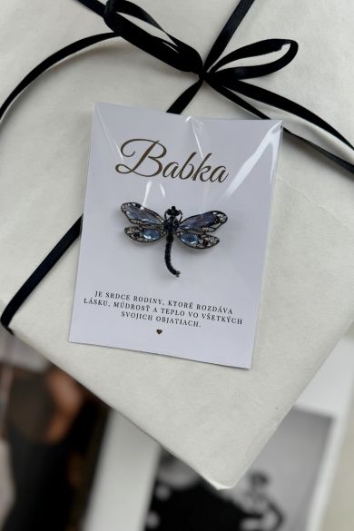 Dámska brošňa -BABKA