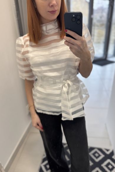 Biela blúzka Charlotte