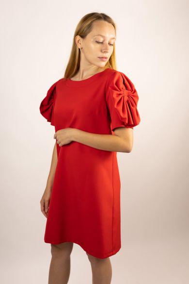 Červené spoločenské šaty Naomi