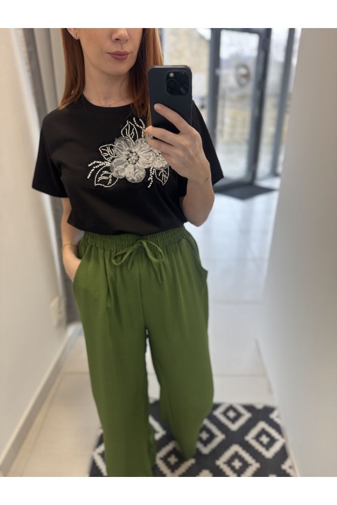 Čierne tričko Florence