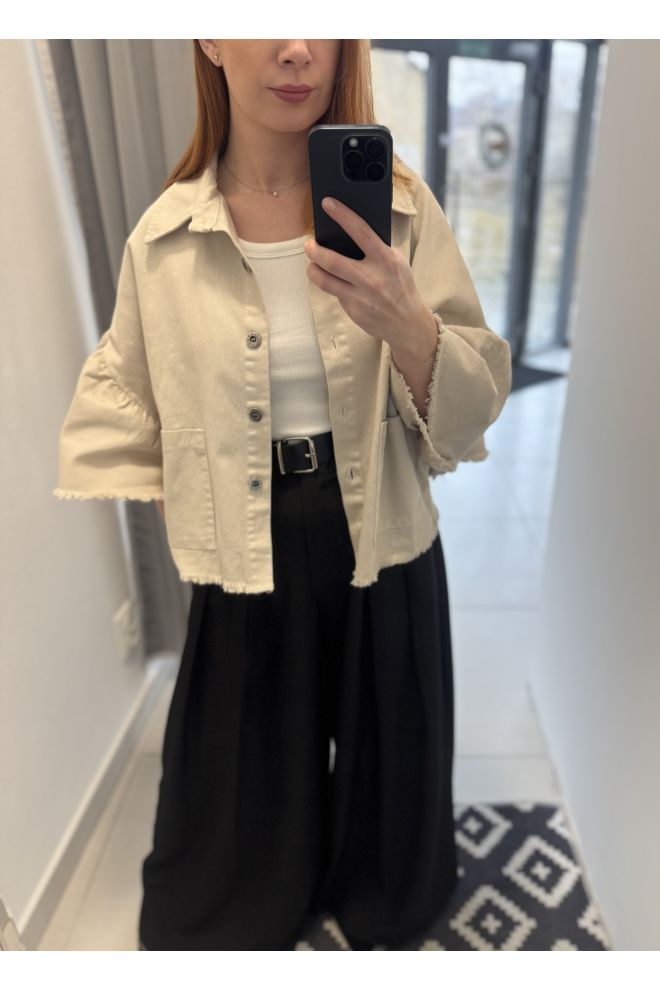 Dámska rifľová košeľa